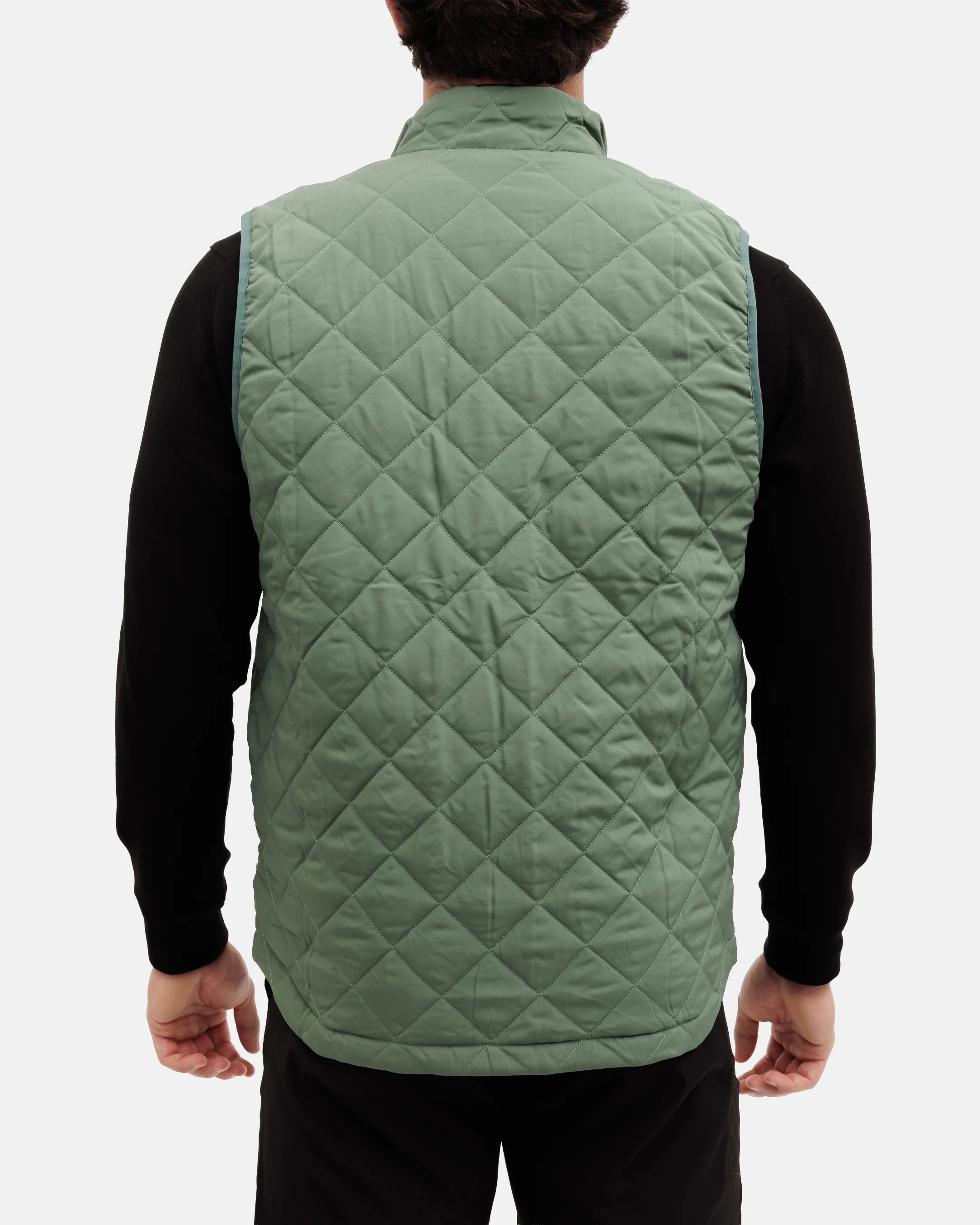Crosscut Men's Quilted Vest - Balsam - Image 3