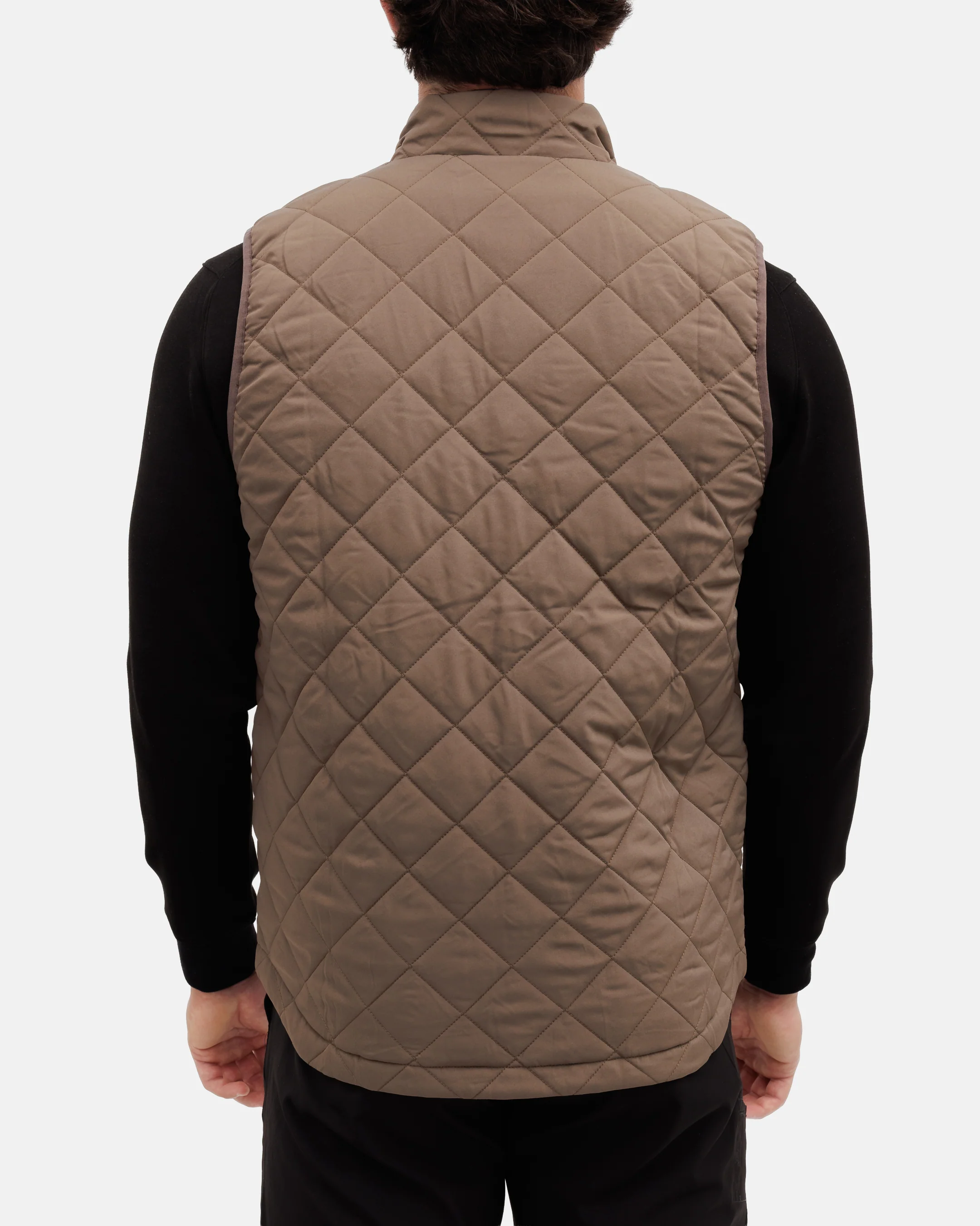 Crosscut Men's Quilted Vest - Iron Range - Image 3