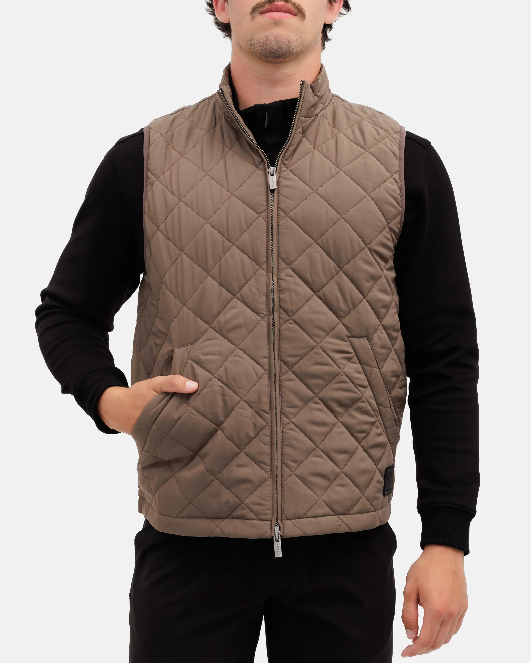 Crosscut Men's Quilted Vest - Iron Range - Image 4
