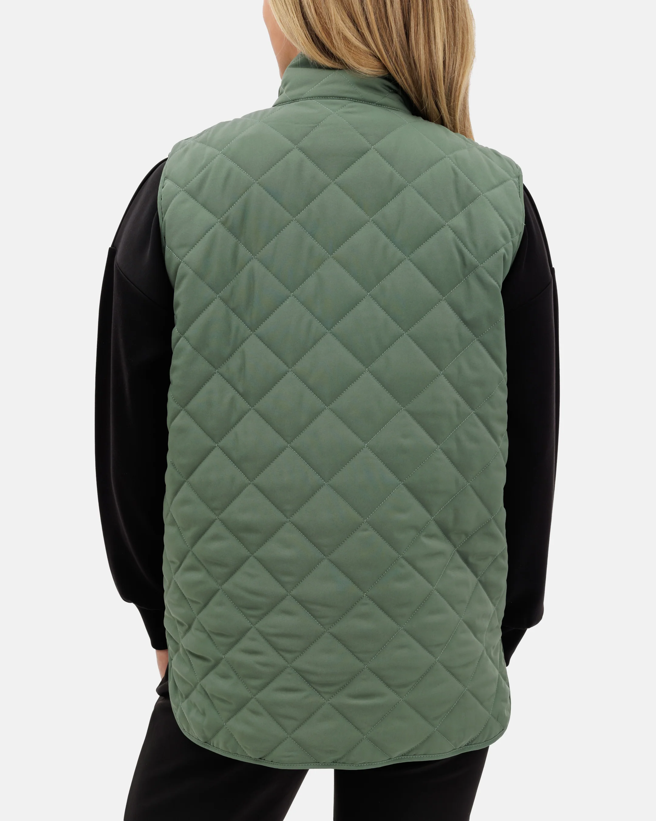 Crosscut Women's Quilted Vest - Balsam - Image 4