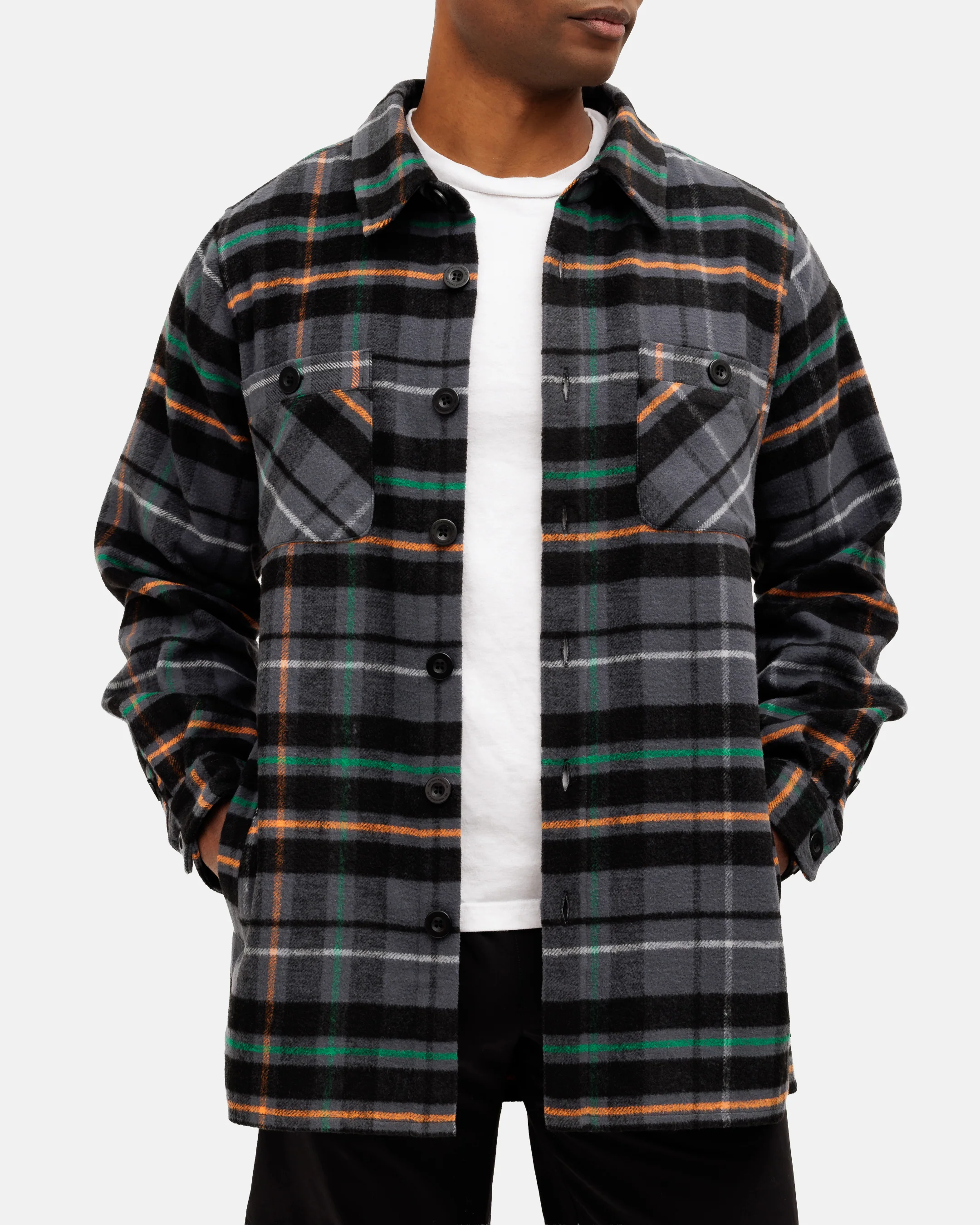 Decoy Men's Heavyweight Flannel Overshirt