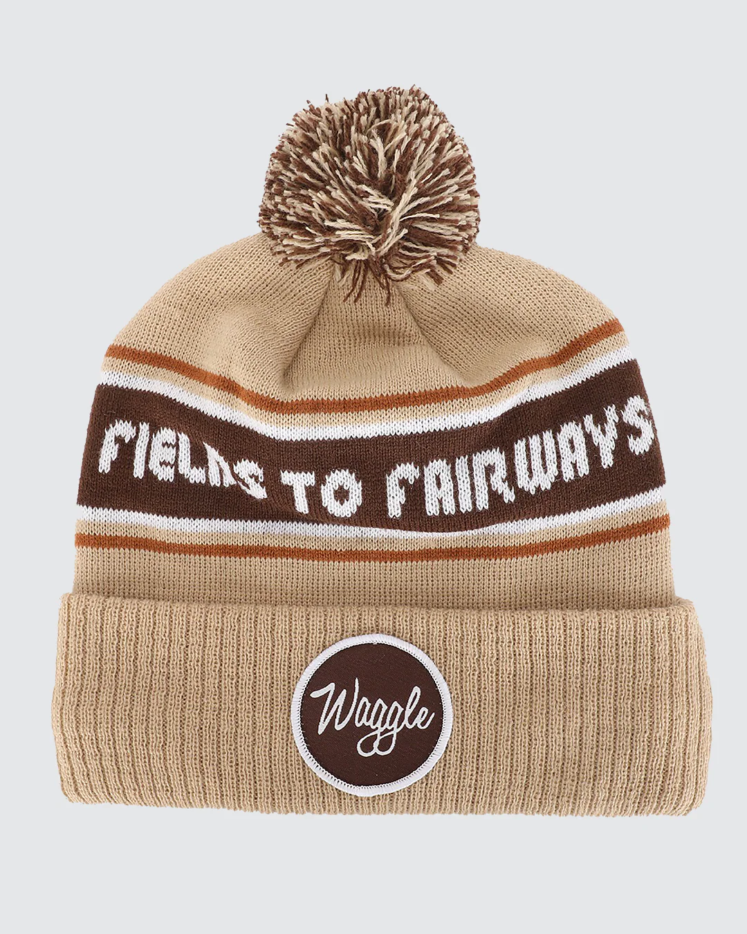 Fields to Fairways Pom Beanie