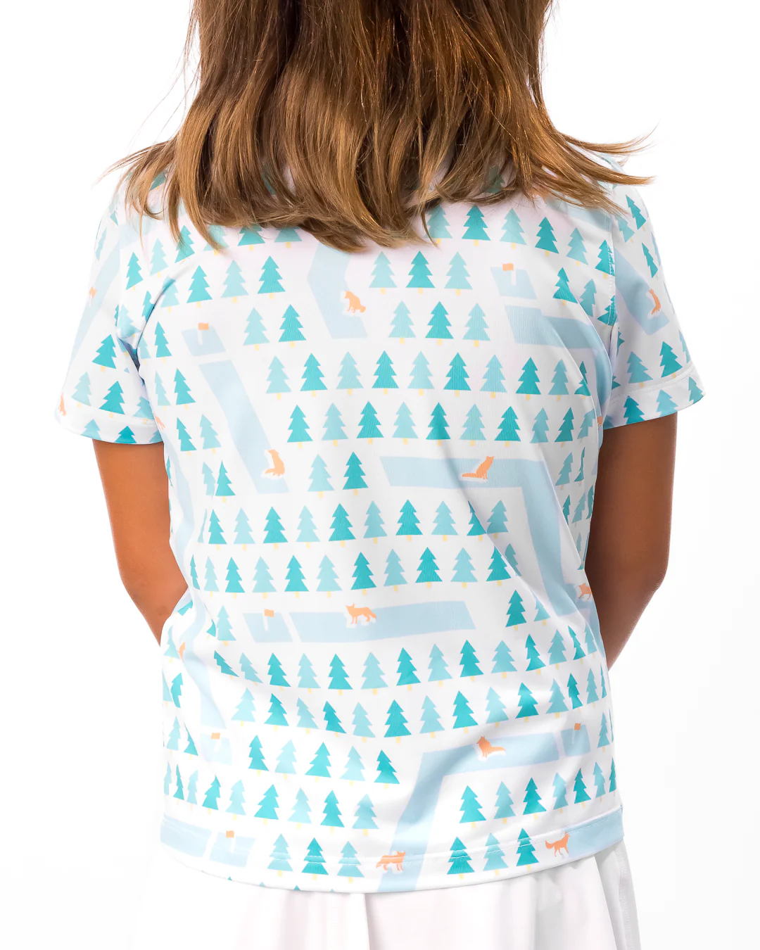 Fox Holes Girl's Polo - Image 6