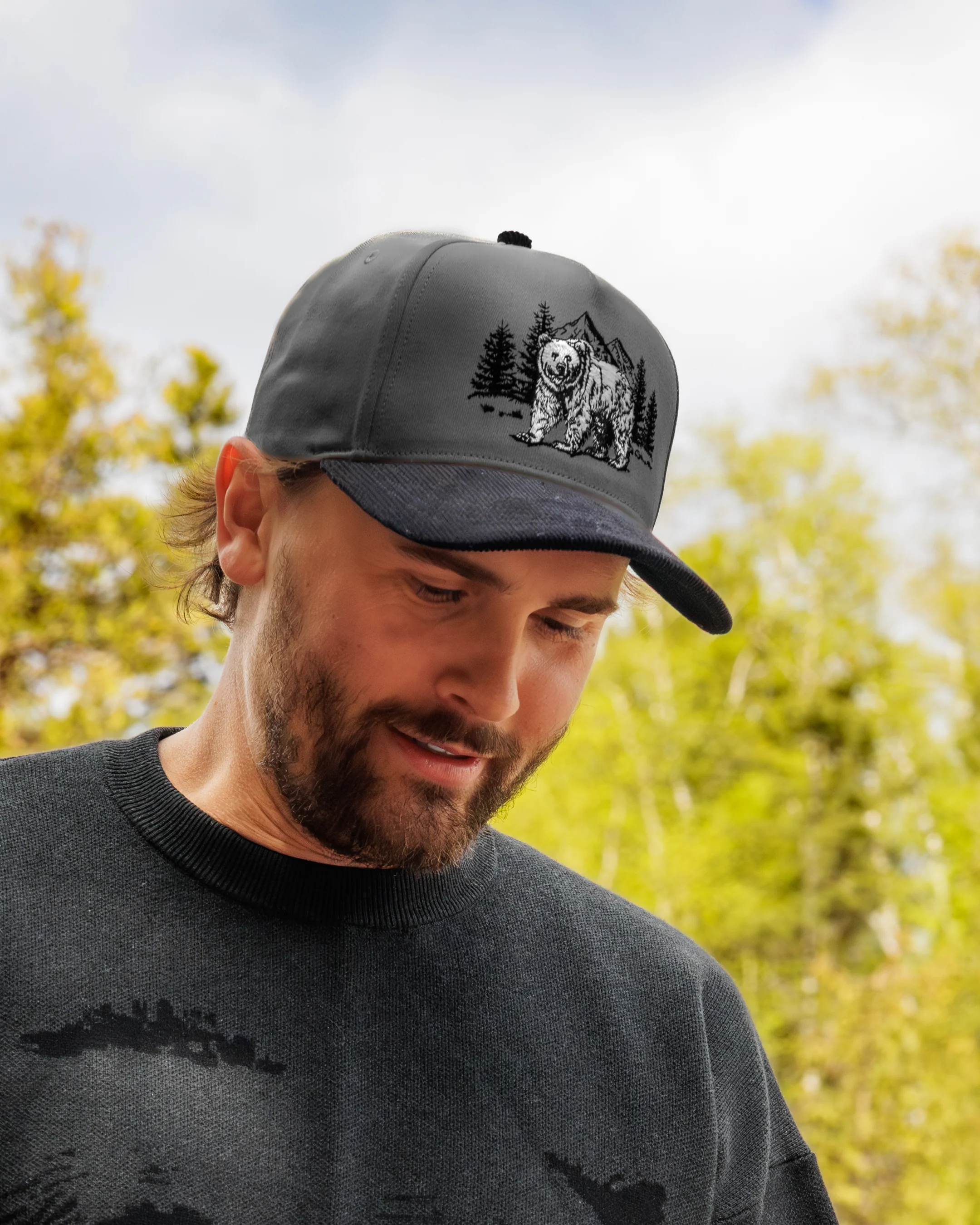 Grizz Corduroy Brim Hat - Image 2
