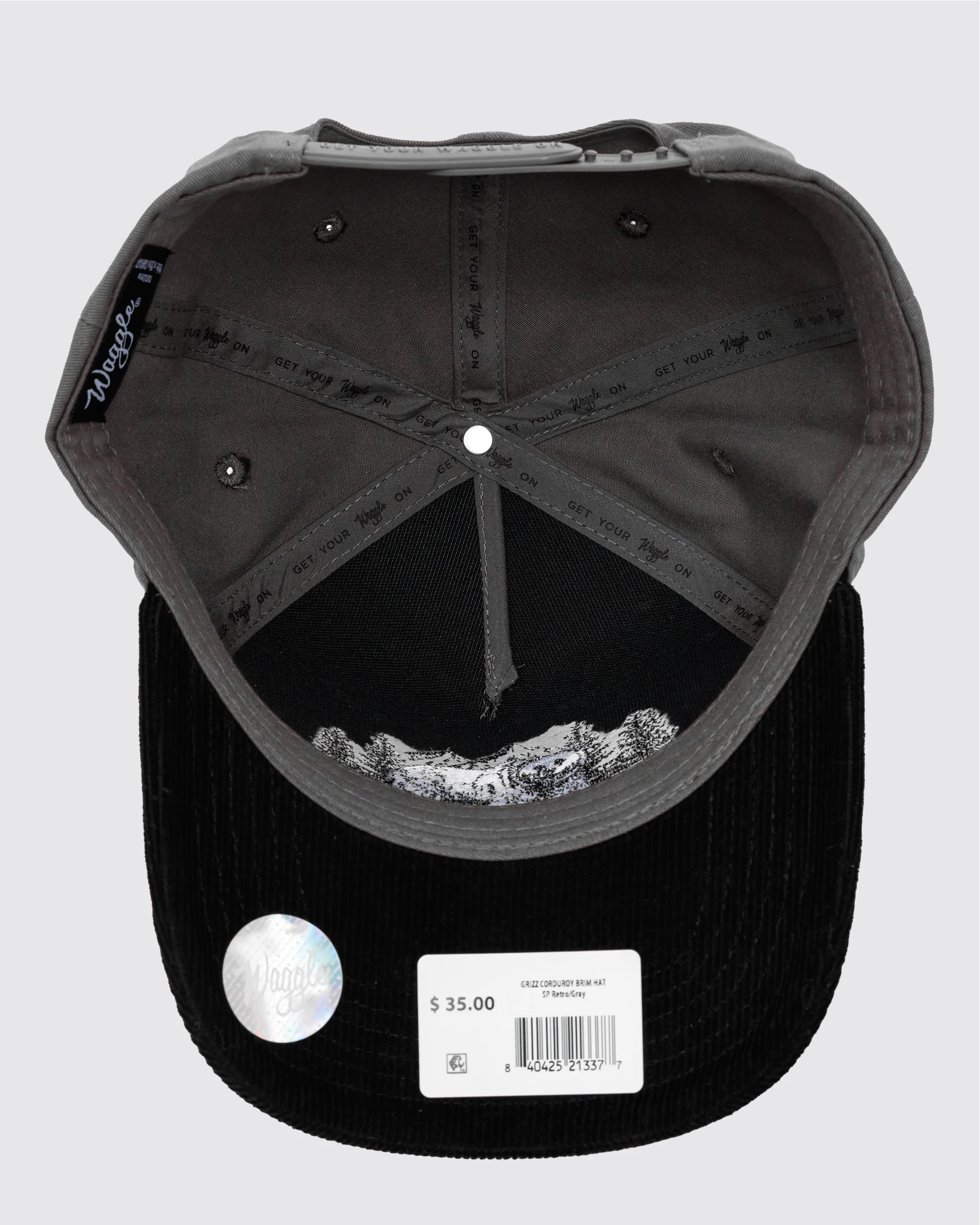 Grizz Corduroy Brim Hat - Image 7