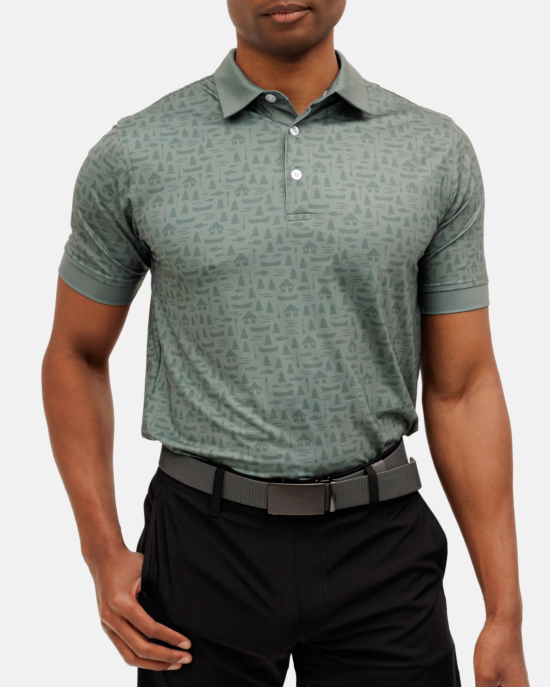 Lakeside Lodge Men's Polo - Image 4