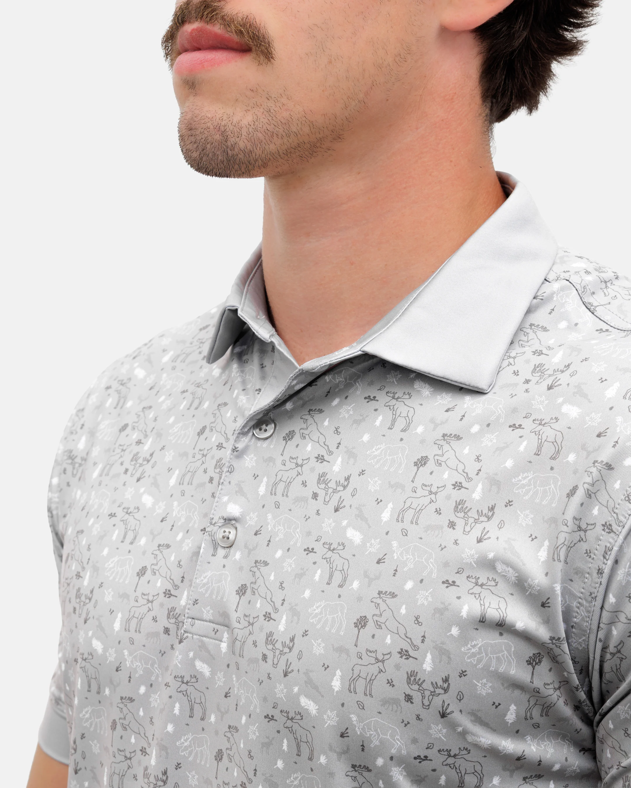 Moose Track's Men's Polo - Image 2