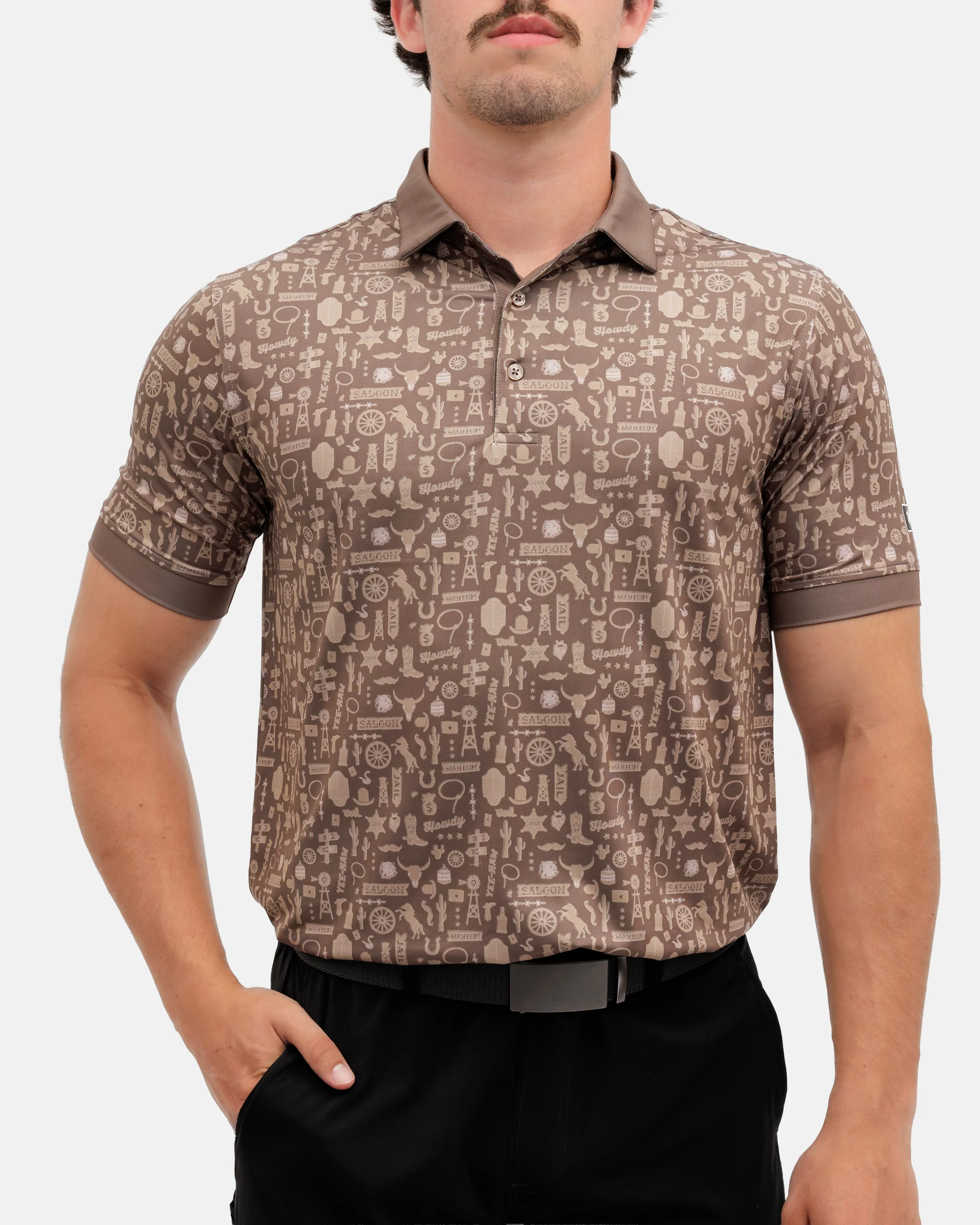 Outlaw Men's Polo - Image 5