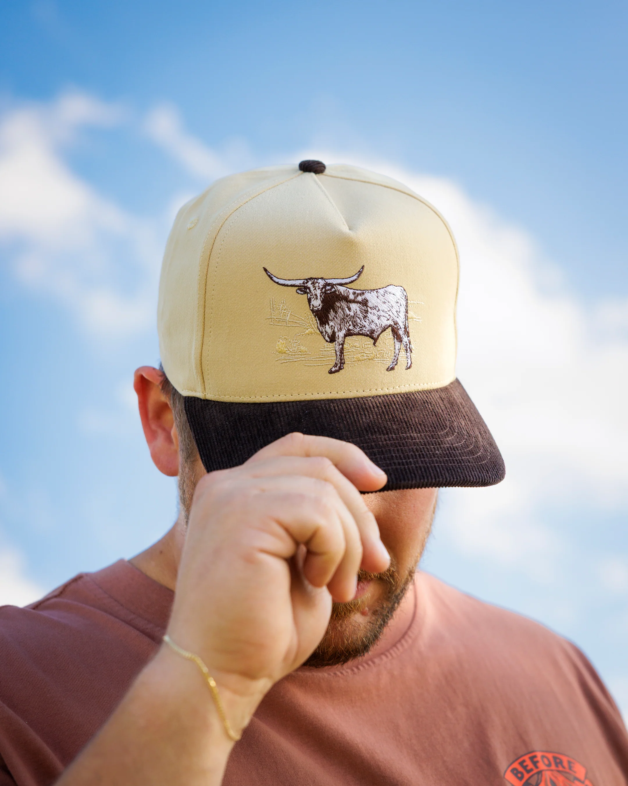 Steer Corduroy Brim Hat - Image 2