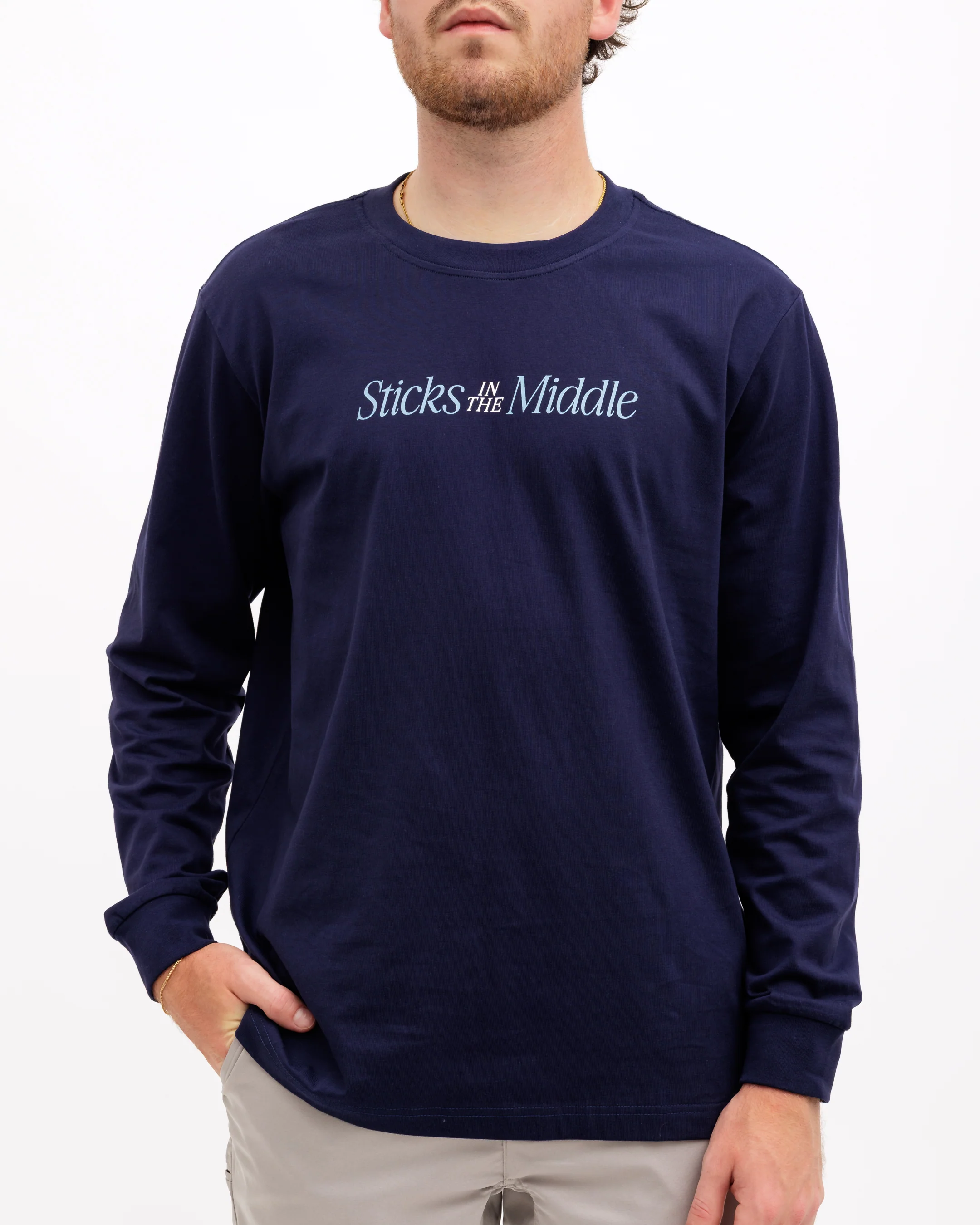 Sticks In The Middle Long-Sleeve T-Shirt - Image 5