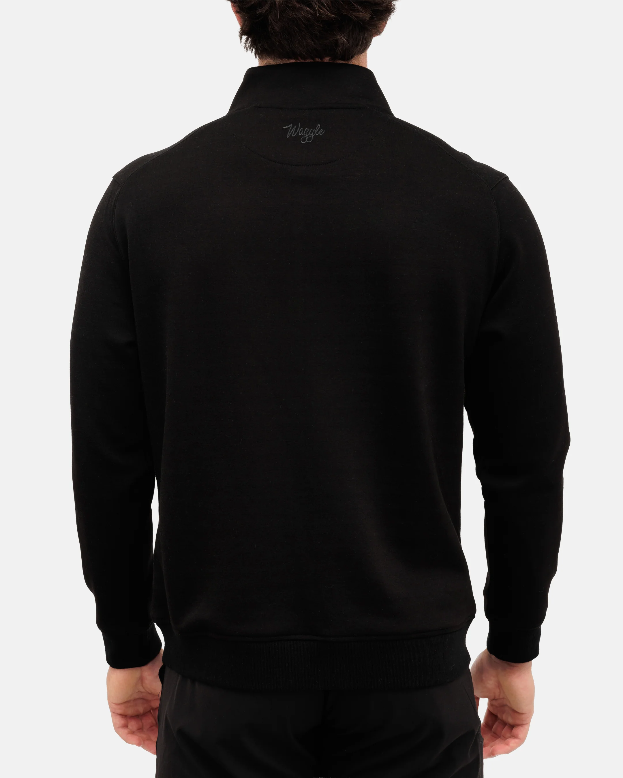 Sunday Men's Quarter Zip - Onyx - Image 4
