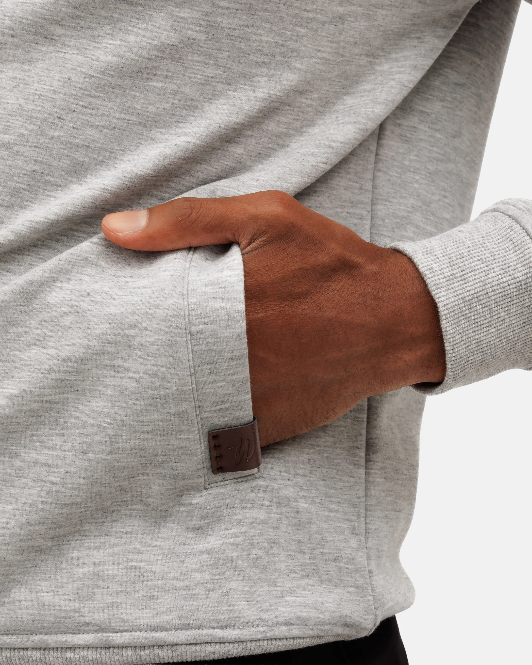 Sunday Men's Quarter Zip - Stone - Image 6