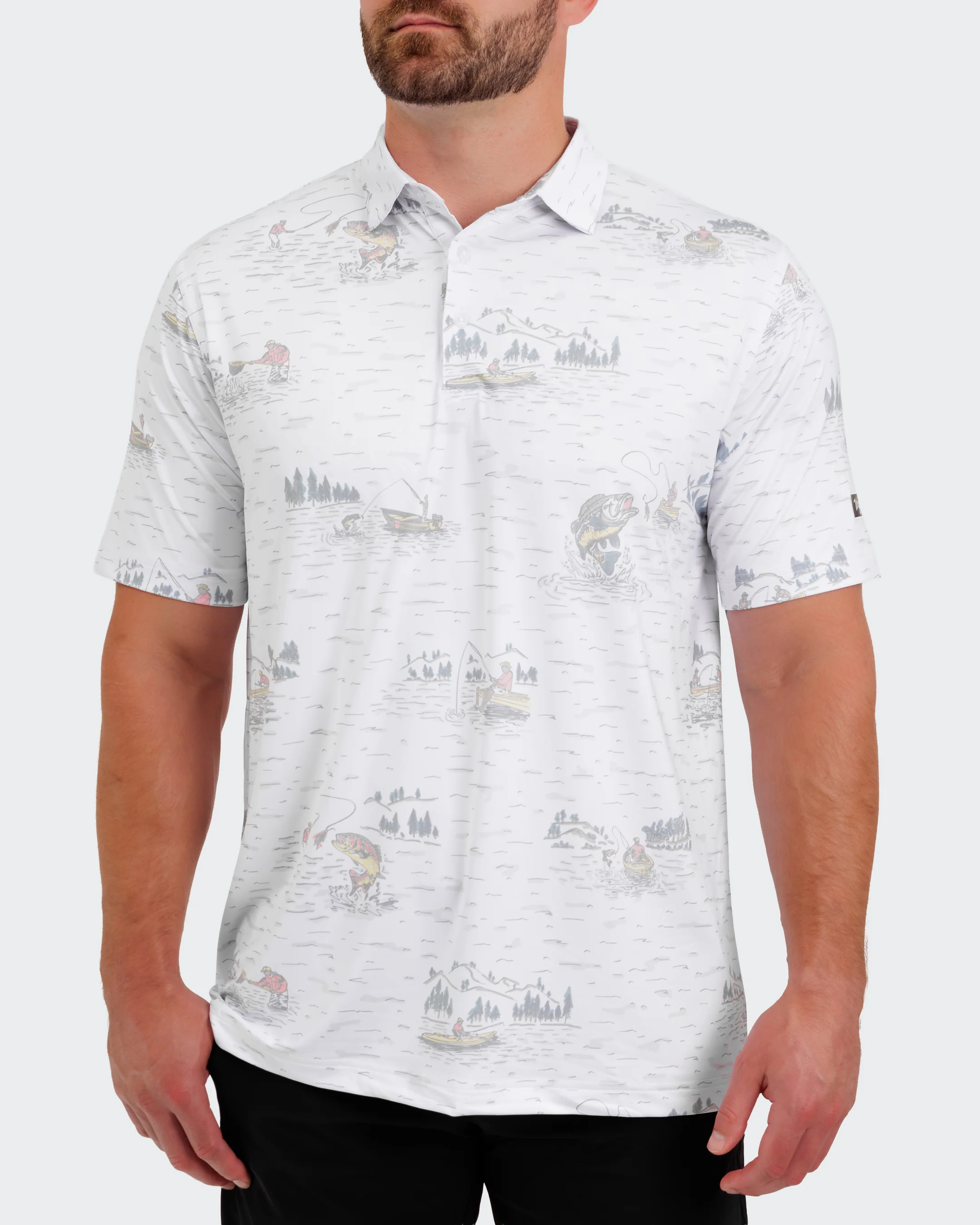 Tight Lines Men's Polo