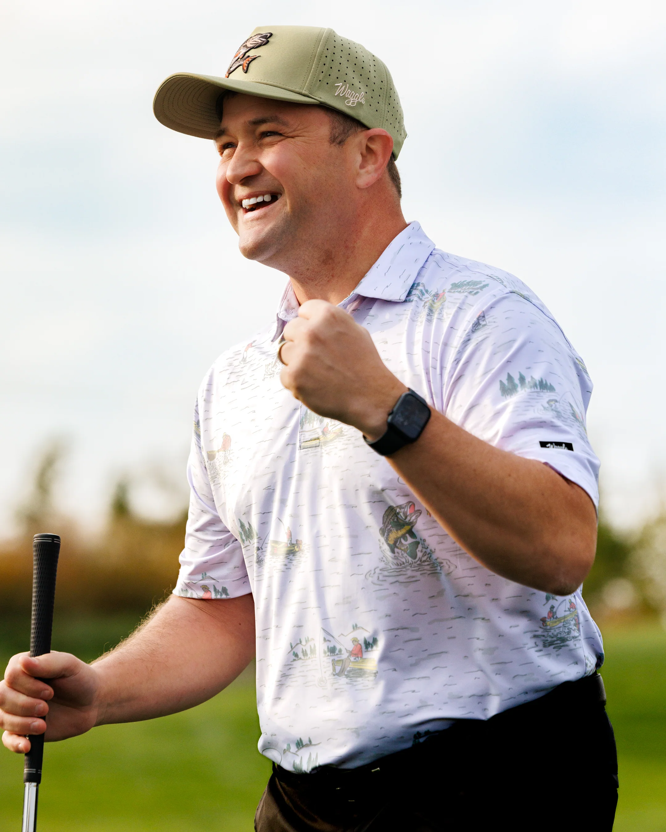 Tight Lines Men's Polo - Image 2