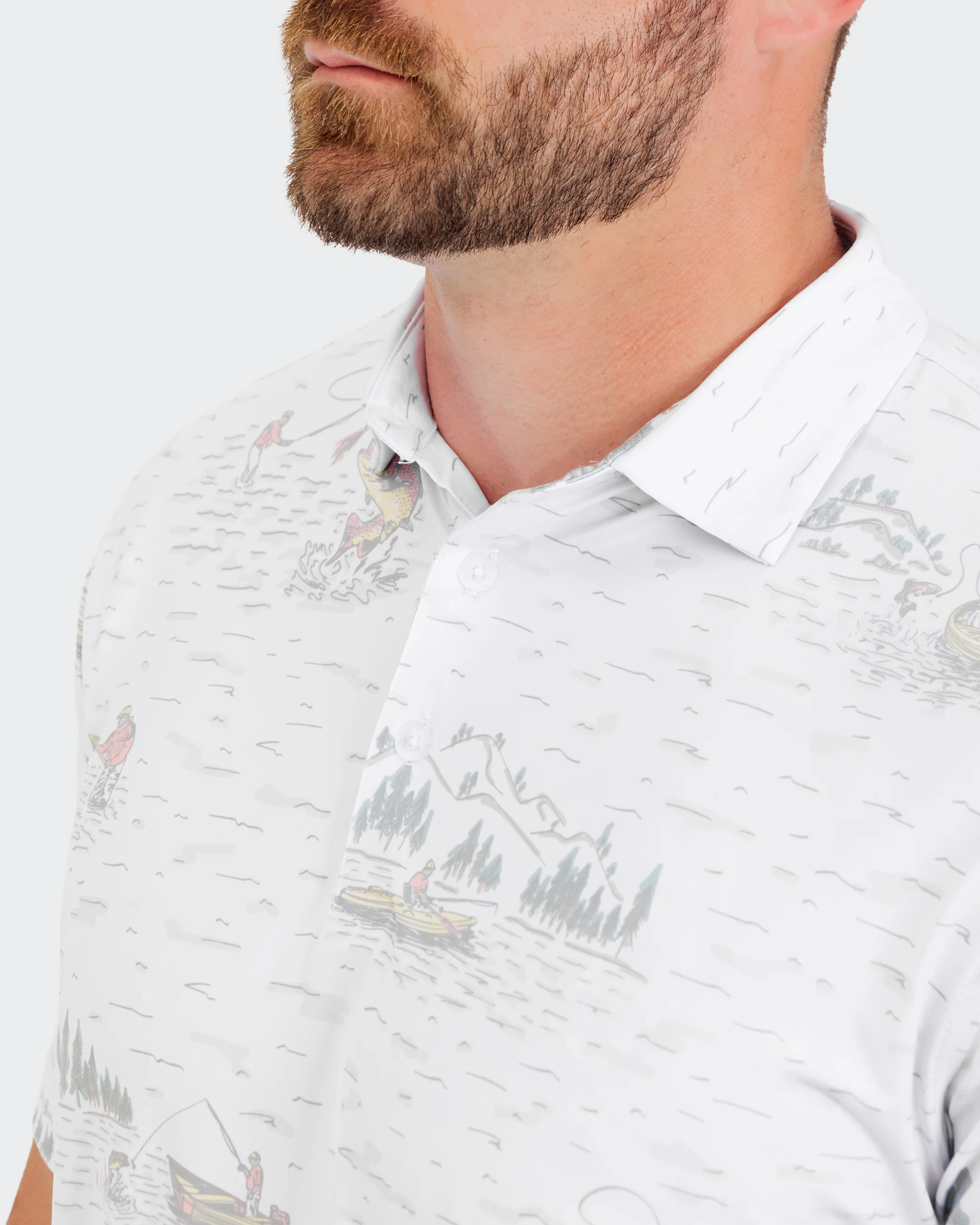 Tight Lines Men's Polo - Image 3