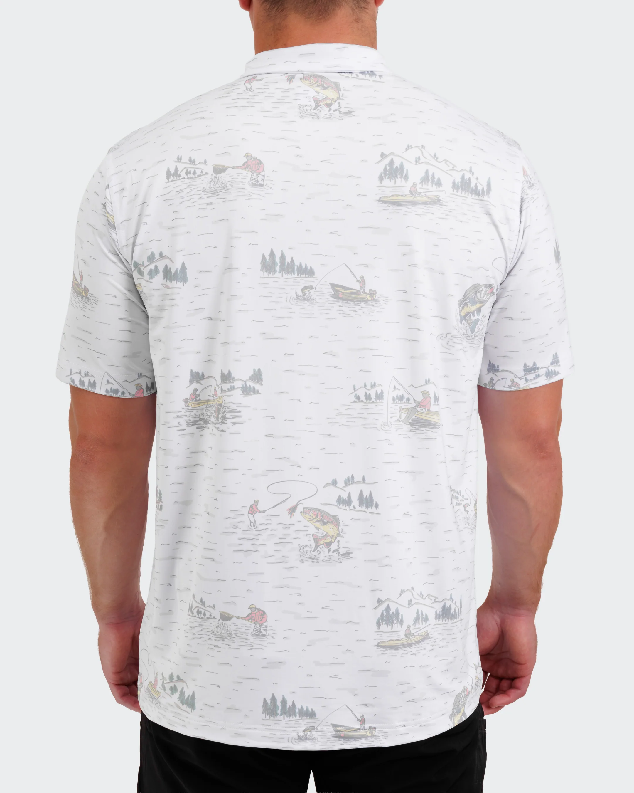 Tight Lines Men's Polo - Image 4