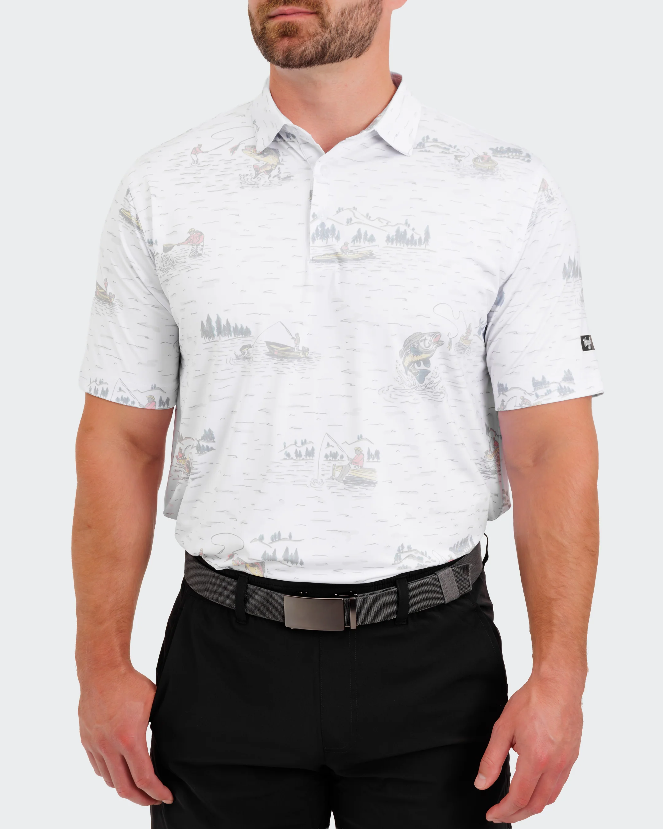 Tight Lines Men's Polo - Image 5
