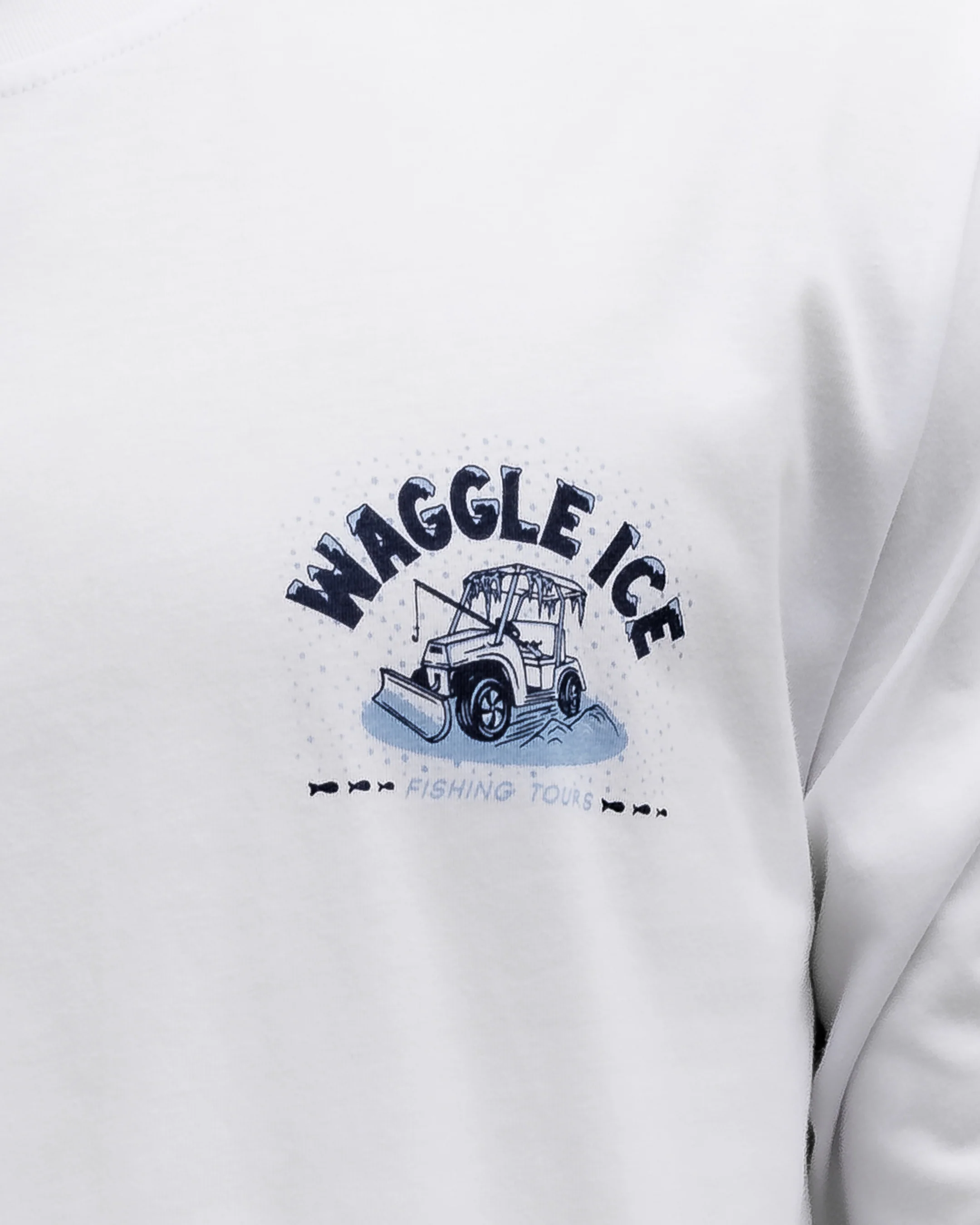 Waggle Ice Fishing Tours Long-Sleeve T-Shirt - Image 8