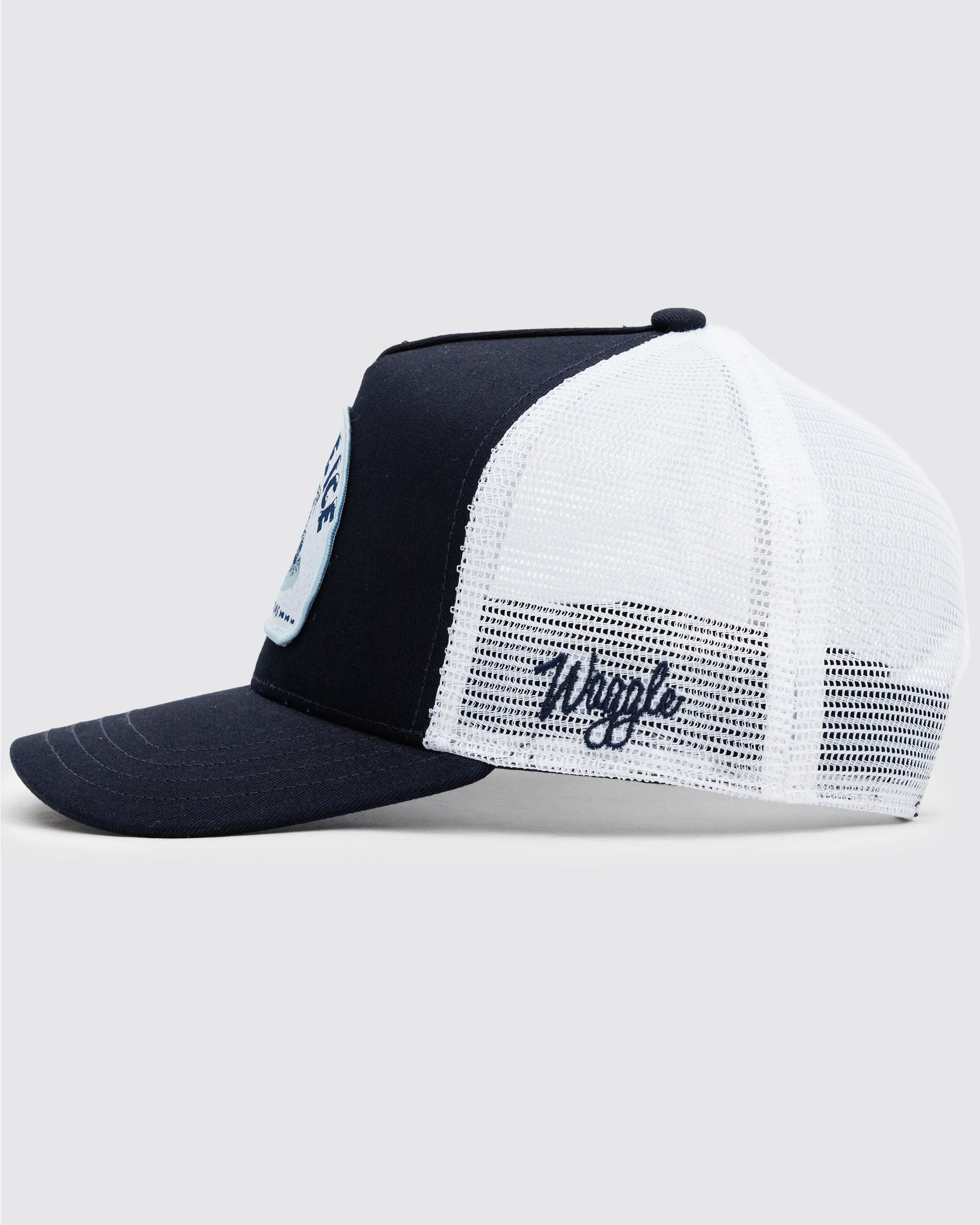 Waggle Ice Fishing Tours Trucker Hat - Image 4