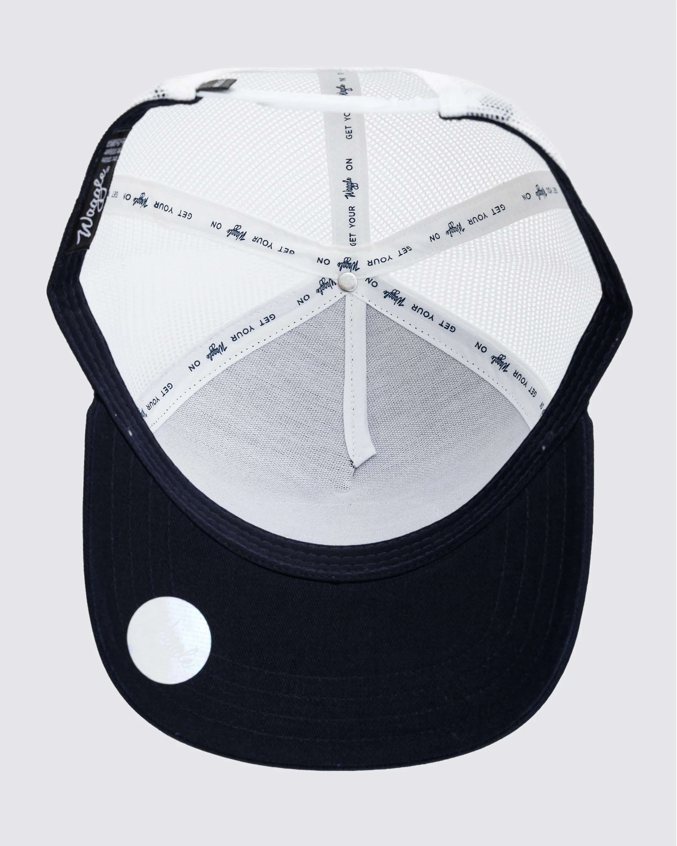 Waggle Ice Fishing Tours Trucker Hat - Image 7